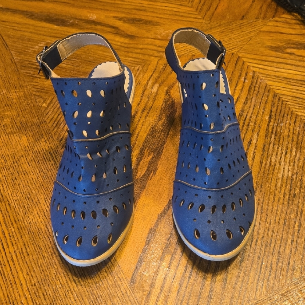 Blue Womens Sandals